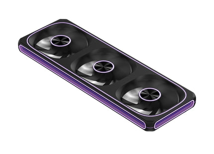 ABANICO ARGB FORMULA V LINE TRIPLE FAN AIR FUSION 3 BK REVERSE 4711401664345 | Triple Fan 360mm | ARGB | PWM 4 Pin