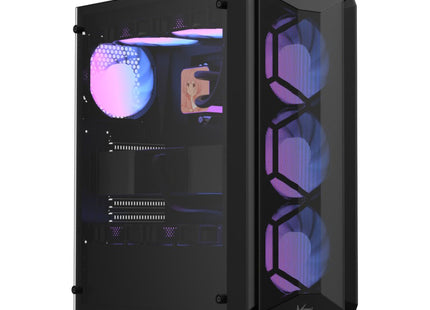 Case Formula V Line Air Power G1 Plus | Mid Tower | ATX | 6 Ventiladores ARGB | Vidrio Templado