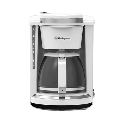 Cafetera Westinghouse WKCMYD19WH | 12 tazas | Filtro permanente | Blanca