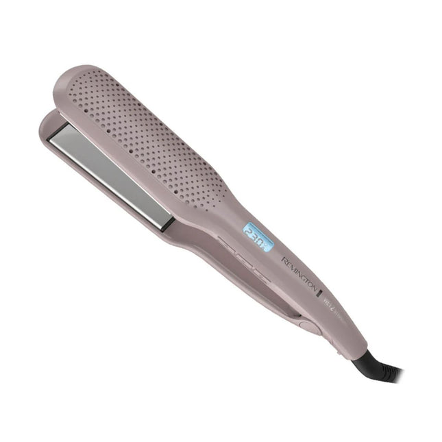 Plancha Alisadora Remington Wet2Straight S28A | Cabello Húmedo y Seco | Placas Extra Anchas | Cerámica Anti-Frizz | Sensor Inteligente
