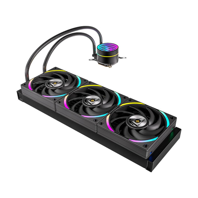 Enfriamiento Líquido ARGB Formula V Line Oasis L360 ARGB BK 360MM 4711401661399 | 360mm | LGA1700 AM5 | PWM 4 Pin | ARGB 3 Pin | Negro