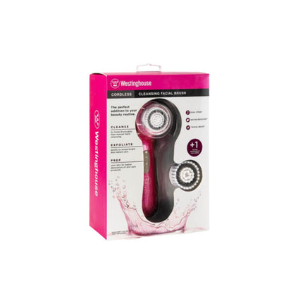 Cepillo Facial Westinghouse WH1111 | A batería AA | 5 cabezales intercambiables | Portátil