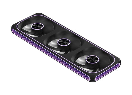 Abanico ARGB Formula V Line Triple Fan Air Fusion 3 BK 360MM 4711401664321 | Triple 120 mm | PWM | ARGB
