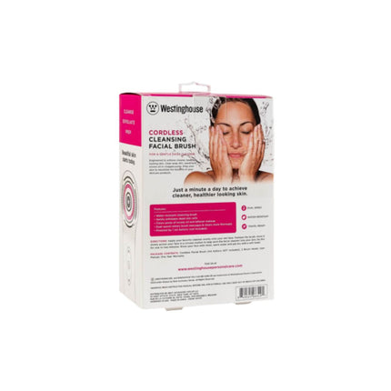 Cepillo Facial Westinghouse WH1111 | A batería AA | 5 cabezales intercambiables | Portátil