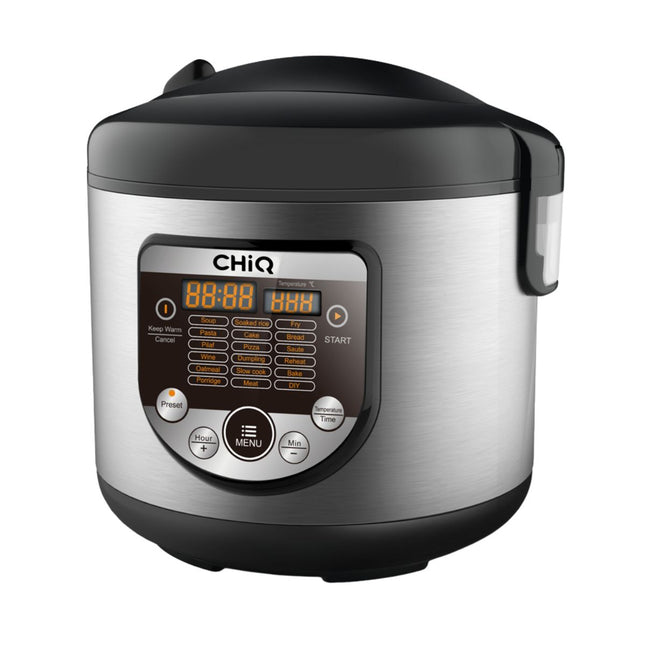 Olla Multi‑Usos Digital CHIQ CQXMC06M1T1S | 6 L | 18 Programas | Cerámica / Acero Inoxidable