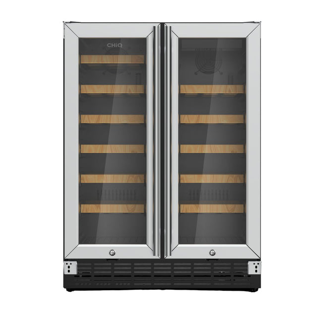Vinera CHIQ CQRW40Y1AMD1B7V | 40 Botellas | 4.2 cu ft | Doble Zona | Enfriamiento por Ventilador