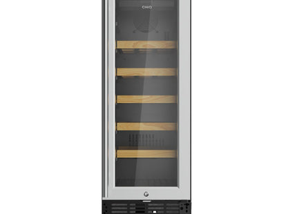 Vinera CHIQ CQRW18Y1MD1C7V | 18 Botellas | 1.9 cu ft | 4-22°C | Enfriamiento por Ventilador