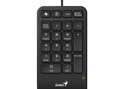 Teclado numérico Genius NumPad 125 con reposamuñecas integrado y conexión USB-C