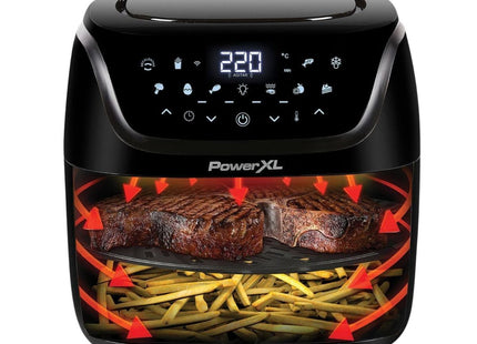 PowerXL Freidora de Aire y Horno Vortex Digital Wi-Fi 7.5L | AF-E8001-WA-LA