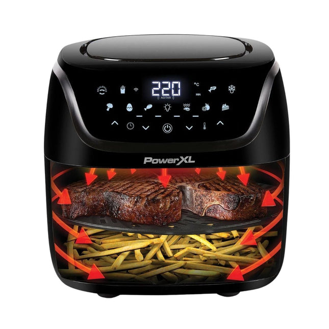 PowerXL Freidora de Aire y Horno Vortex Digital Wi-Fi 7.5L | AF-E8001-WA-LA