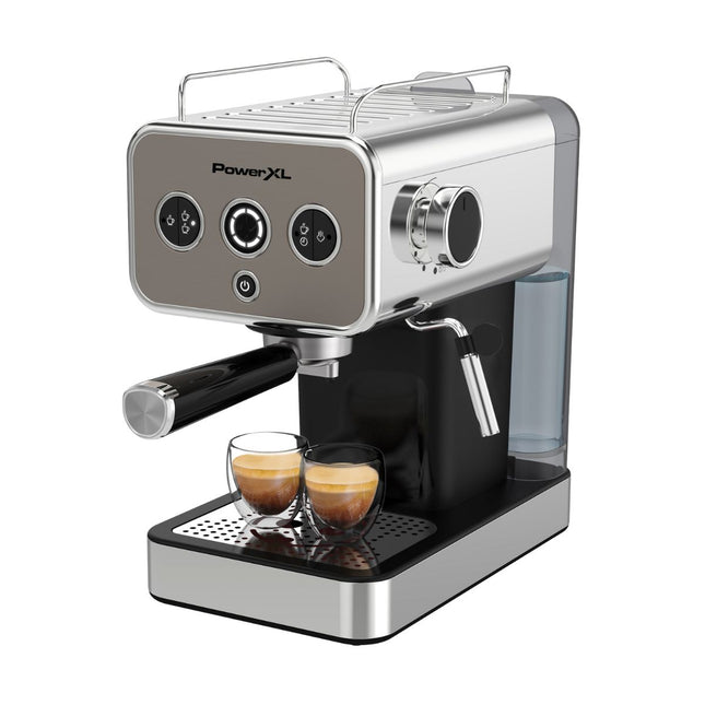 Cafetera Espresso Power XL EM0112-0SPLA | 15 Bar | Doble o Sencillo