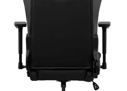 Vista posterior de silla gamer VC2 con acabado leatherette RacerPU elegante