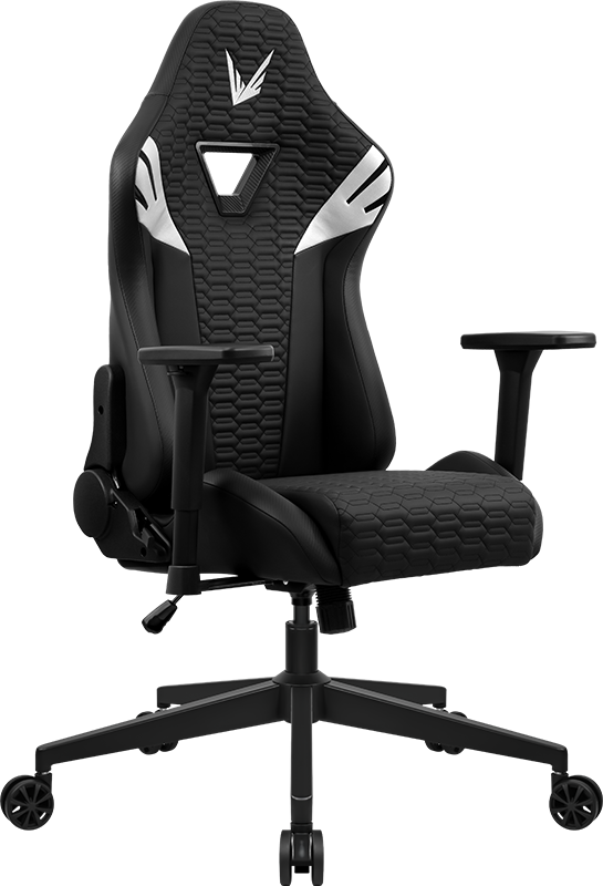 Silla Gaming Formula V Line VC2 Racer PU 4711401665106 | Cuero sintético | Respaldo alto | Reposabrazos 3D | Base de acero | Color blanco y negro