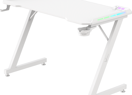 Formula V Line Escritorio Gaming RGB 100kg Blanco, VD2 RGB