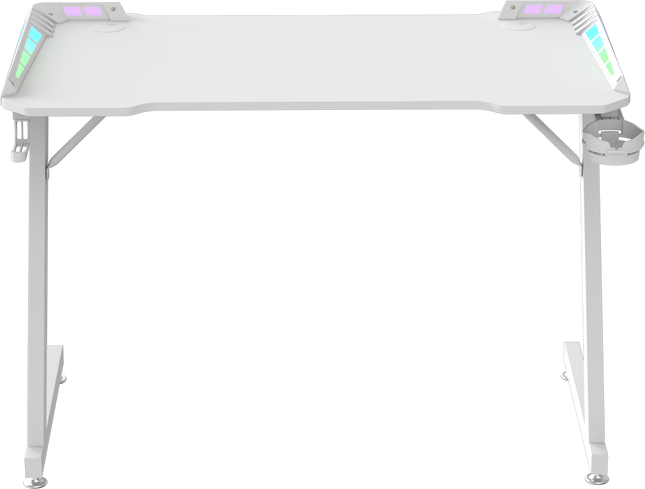 Formula V Line Escritorio Gaming RGB 100kg Blanco, VD2 RGB