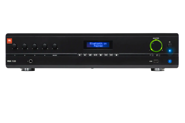 JBL Mixer Amplificador Comercial 1 Zona 120W NVMA1120-US