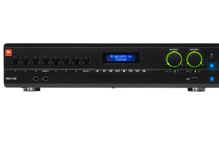 JBL Mixer Amplificador Comercial 2 Zonas 120W NVMA2120-US