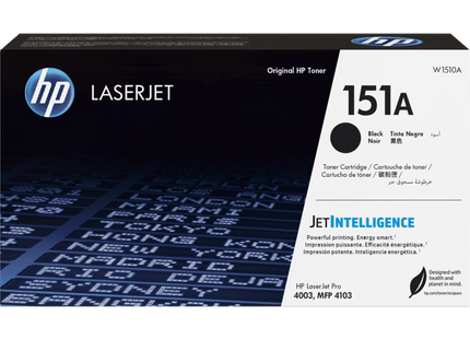 Cartucho Tóner HP 151A Negro, W1510A