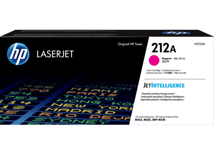 Cartucho Tóner HP 212A Magenta, W2123A