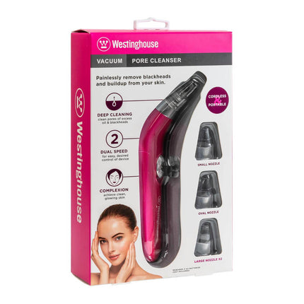Limpiador de Poros Westinghouse WH1119 | Batería AA x2 | Uso facial | Compacto