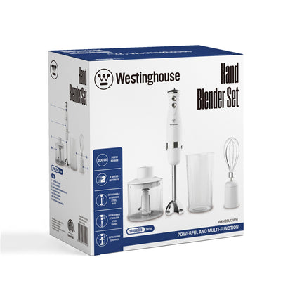 Batidora de Inmersión Westinghouse WKHBSL13WH | 300 W | Accesorios