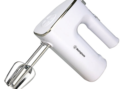 Batidora de Mano Westinghouse WKHMYD13WH | 5 Velocidades | Blanca