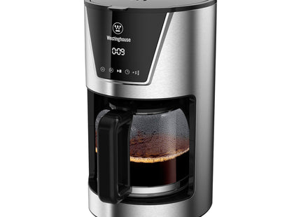 Cafetera Programable Digital Touch Westinghouse WKCMFS273 | Acero Inoxidable | Pantalla Táctil | 1.5 L | 900W