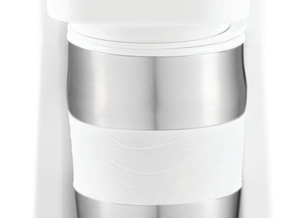 Cafetera Individual Westinghouse WKCMGO11WH | Blanca | Incluye Mug Térmico