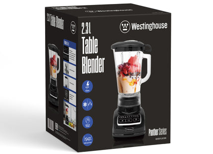 Licuadora Digital Westinghouse WKBEFL601BK | 2.3 L | 650W | 10 Programas | Negra