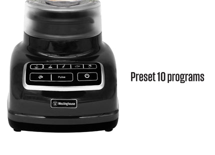 Licuadora Digital Westinghouse WKBEFL601BK | 2.3 L | 650W | 10 Programas | Negra