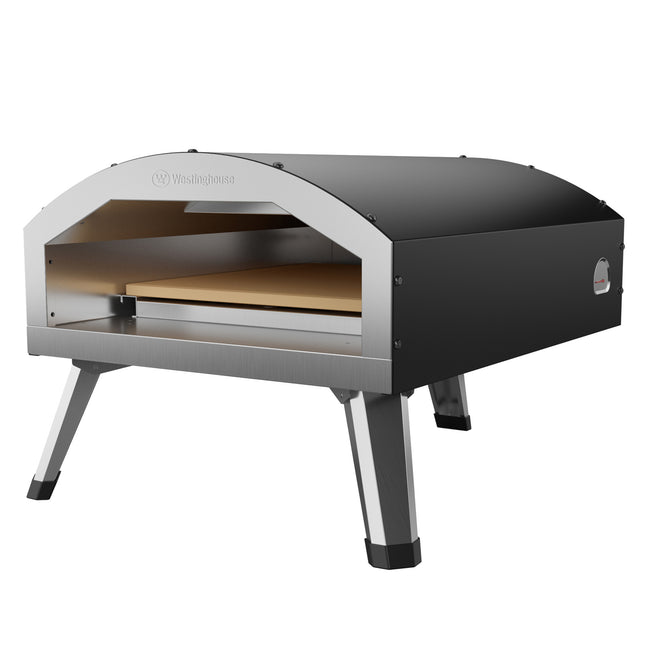Horno eléctrico para pizza Westinghouse WBGLEG1201C18 | 13" con piedra refractaria | 400°C
