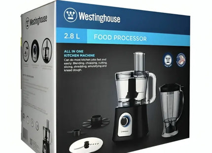 Procesador de Alimentos y Licuadora Westinghouse WKFP7730 | 800 W | Multiuso | Acero inoxidable