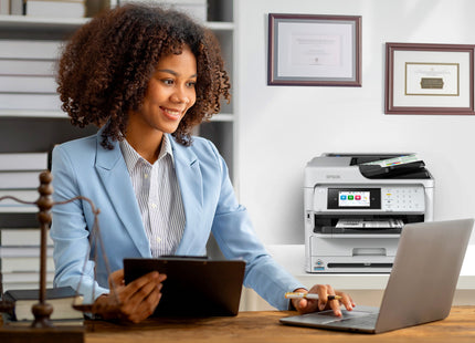 Impresora Multifuncional Monocromática Epson WorkForce Pro WF-M5899 Wi-Fi, Ethernet y Dúplex