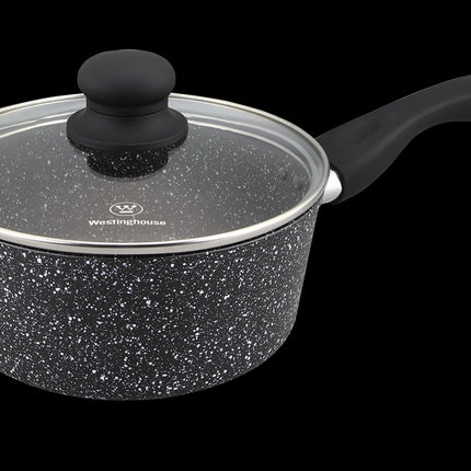 Westinghouse olla con tapa marmol negro 20 cm WCSP0009020MBB