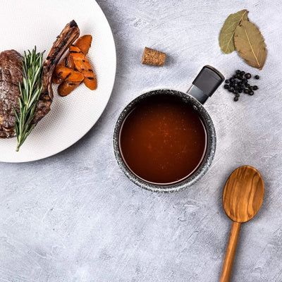 Set de 2 Ollas para Leche Westinghouse WCCS000902AMBB | 12 cm | Revestimiento tipo Mármol | Antiadherente | Color Negro