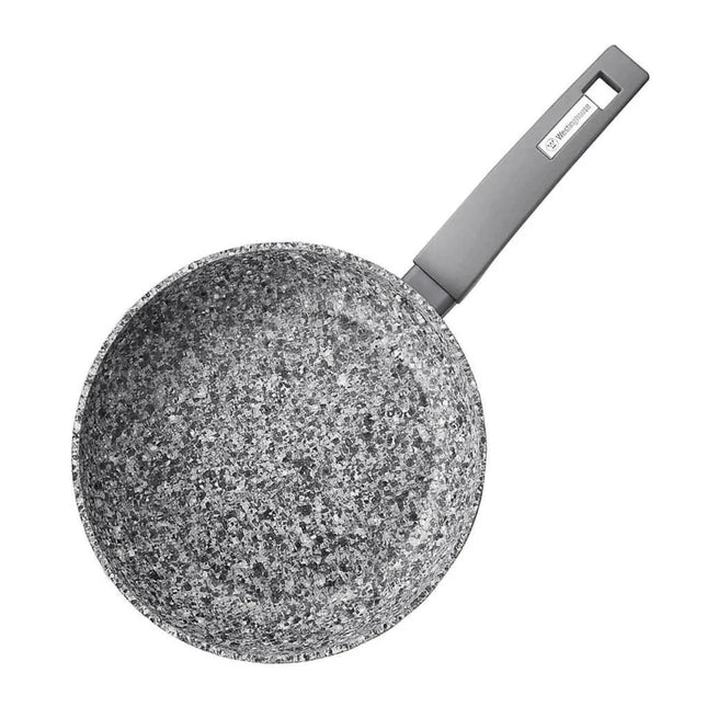 Sartén Westinghouse WCFP0070030GGY | 30 cm | Revestimiento tipo granito | Antiadherente | Mango ergonómico