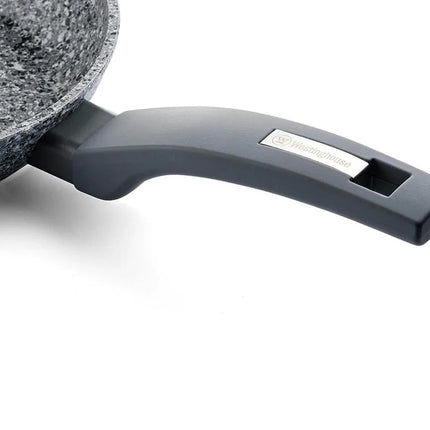 Sartén Westinghouse WCFP0070030GGY | 30 cm | Revestimiento tipo granito | Antiadherente | Mango ergonómico