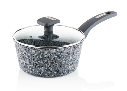 Olla con Tapa Westinghouse WCSP070016GGY | 16 cm | Granito Gris