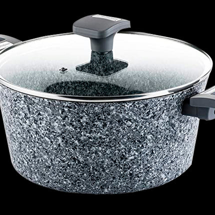 Westinghouse cacerola con tapa granito gris 24cm WCCC0070024GGY
