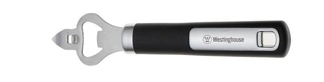 Abridor de Botellas Westinghouse WCKG0081010 | Acero Inoxidable | Mango Antideslizante | Color Negro