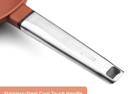 Cacerola Baja Performance Westinghouse WCCW0095028OR | Roja | 28 cm | Aluminio ligero | Antiadherente QuanTanium