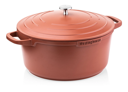 Cacerola Westinghouse Performance Roja WCCC0095028OR | 28 cm | Aluminio fundido | Recubrimiento QuanTanium