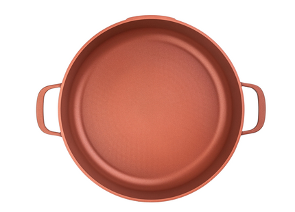 Cacerola Westinghouse Performance Roja WCCC0095028OR | 28 cm | Aluminio fundido | Recubrimiento QuanTanium