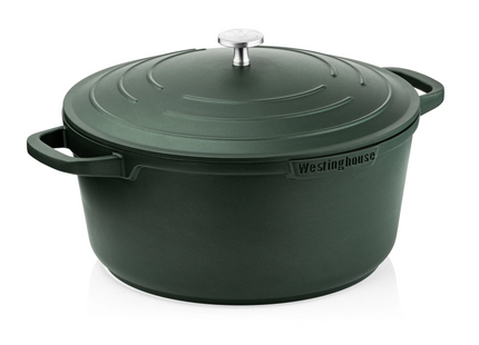 Cacerola Westinghouse Performance Verde WCCC0095028SG | 28 cm | Aluminio fundido | Recubrimiento QuanTanium