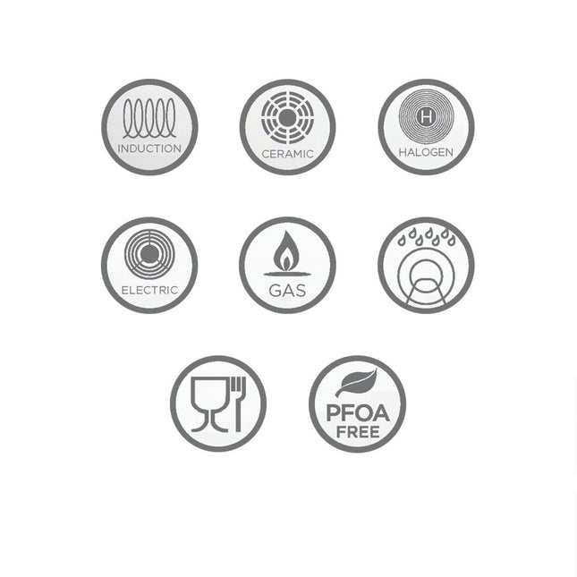 Set 2 ollas y 2 sartenes Westinghouse, WCCS000906AMBB