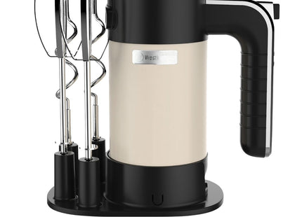 Westinghouse WKHM250WH Batidora de Mano Retro Color Champán con 6 Velocidades y Función Turbo
