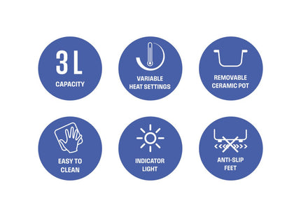 Olla cocimiento lento Westinghouse, WKSC30