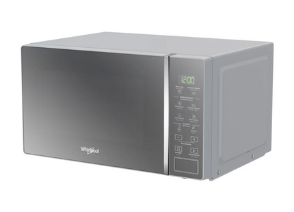 Microondas Whirlpool WM1807D | 0.7 pies | Acabado espejo | Plateado