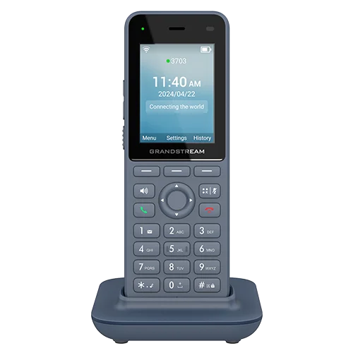 Grandstream Teléfono IP Inalámbrico Wi-Fi 6 Bluetooth, WP826