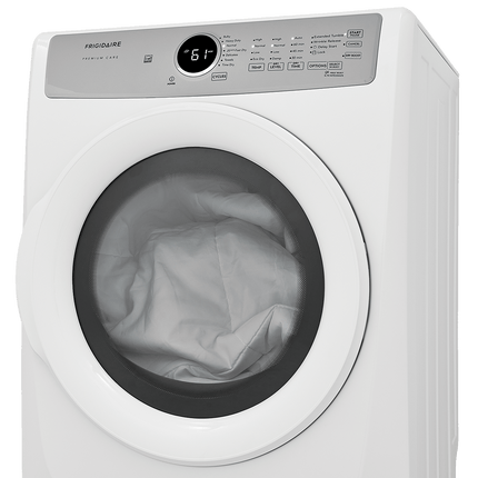 Secadora Frigidaire Carga Frontal 21kg | Eléctrica | Premium Care | Blanca | FDEX22E4EW